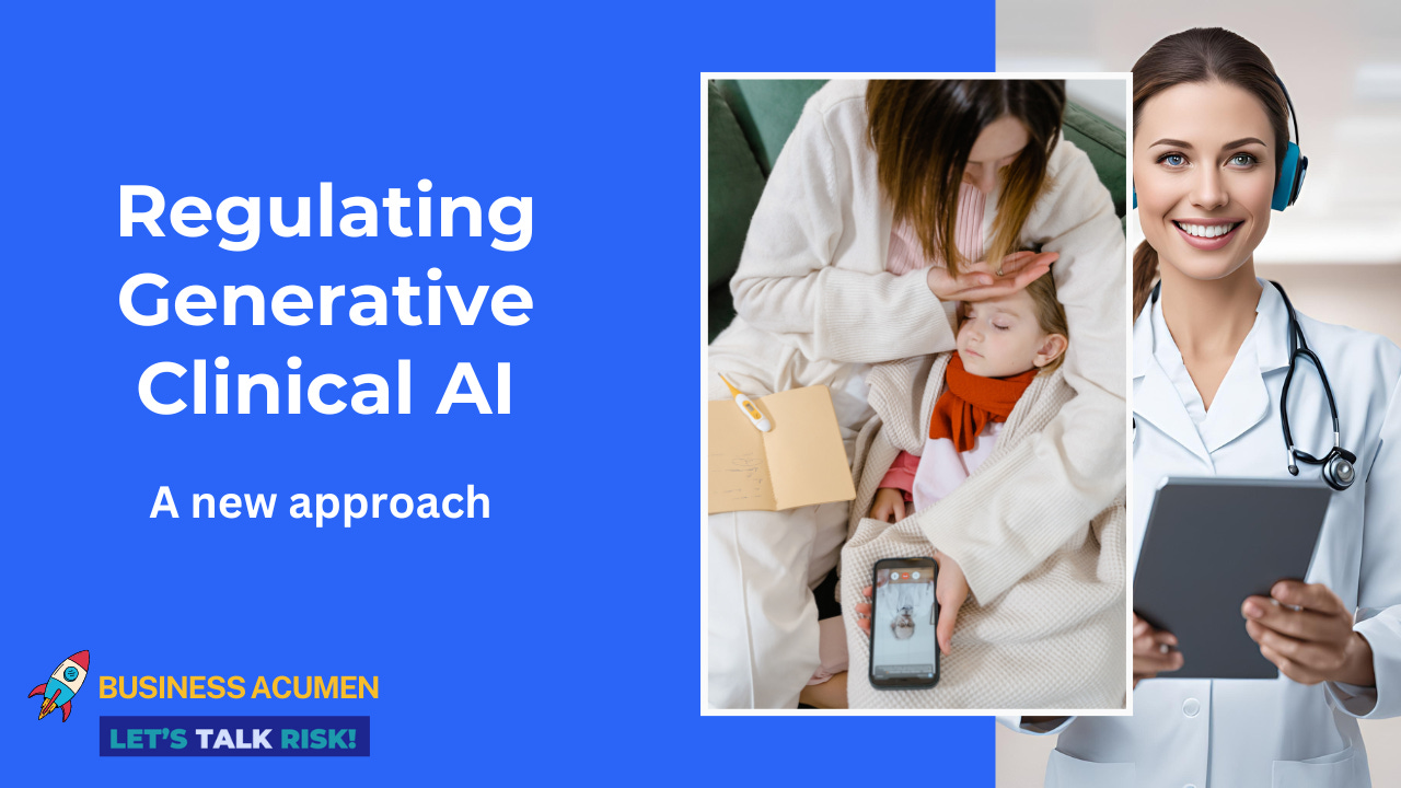 Regulation generative clinical AI - a new approach