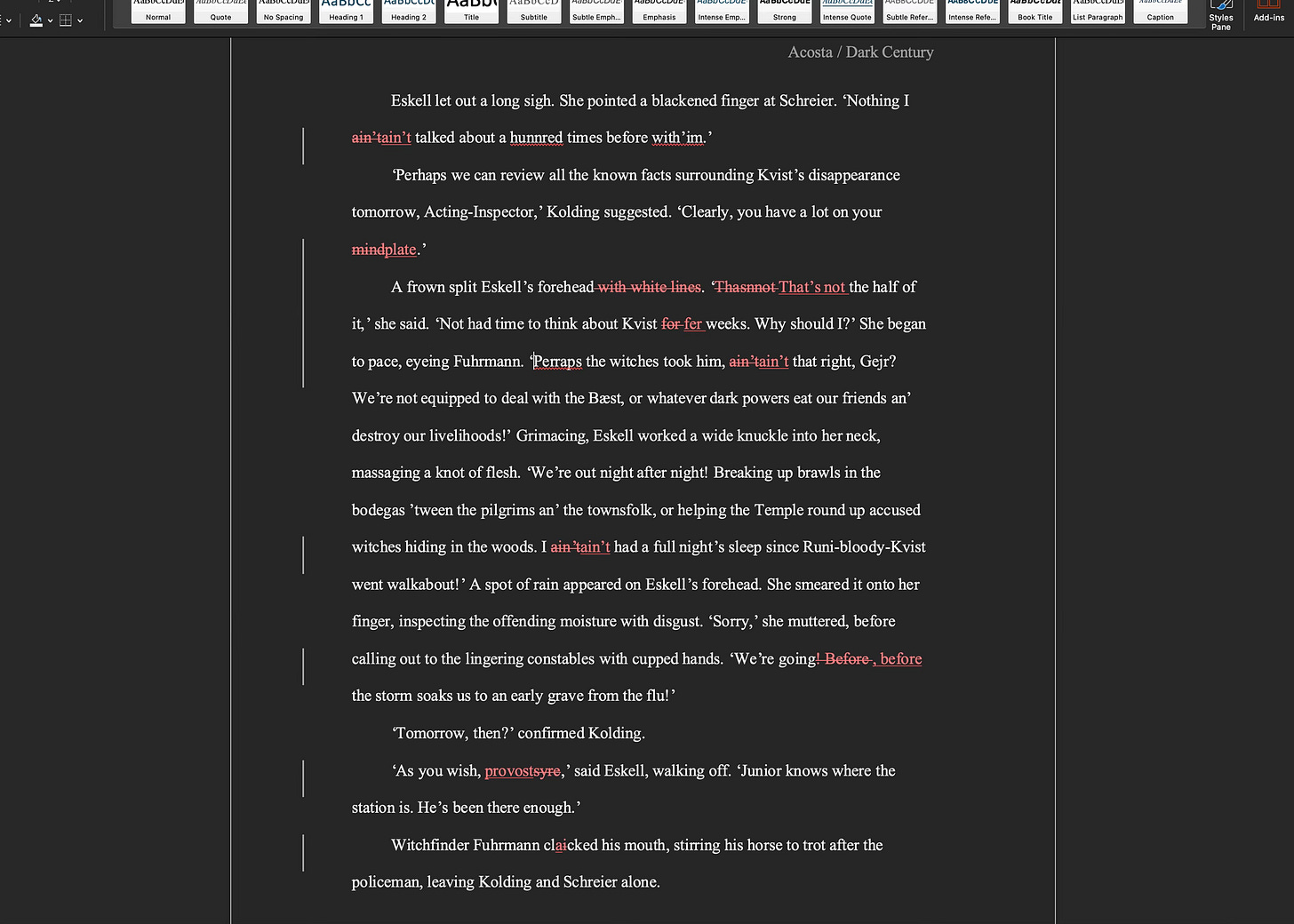 Screenshot shows a page of prose from Microsoft Word Screenshot shows a page of prose from Microsoft Word