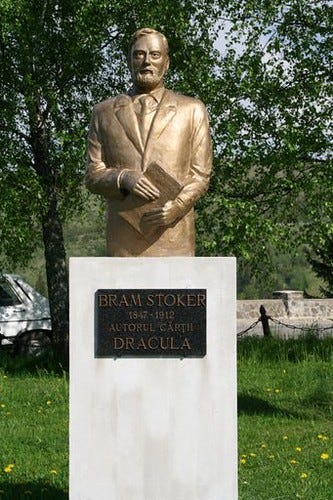 Borgo Pass, Transylvania | A statue of Bram Stoker, located … | Flickr