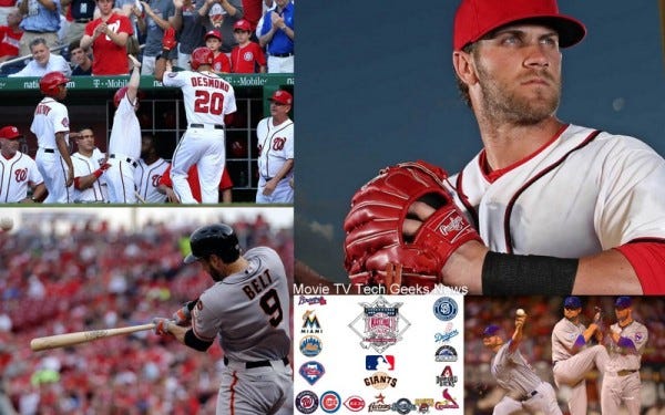 national league week 6 bryce harper top men mlb 2015 images