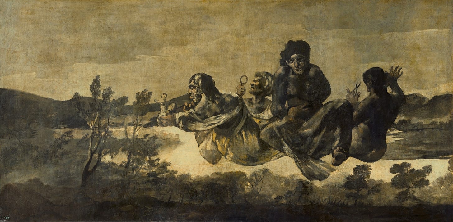 Goya's Black Paintings rule