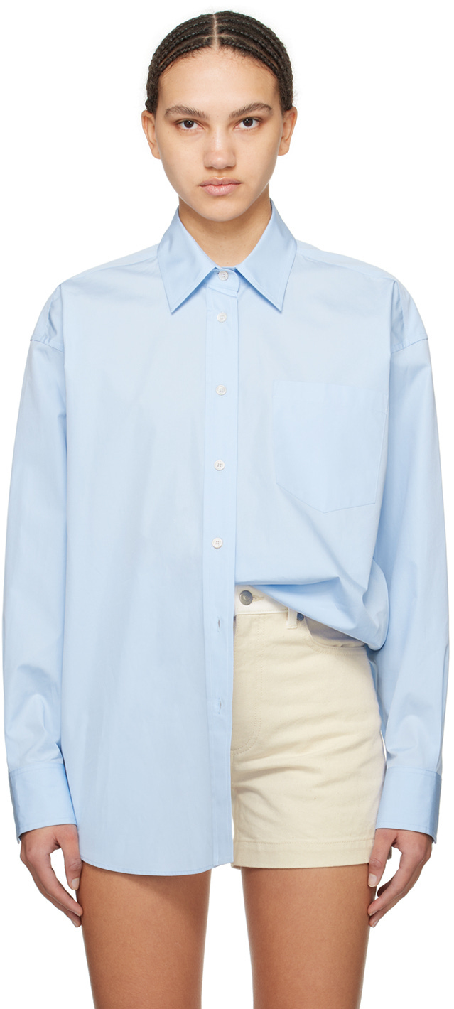 Blue Patch Pocket Shirt
