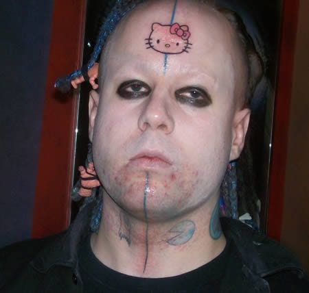forehead tattoos