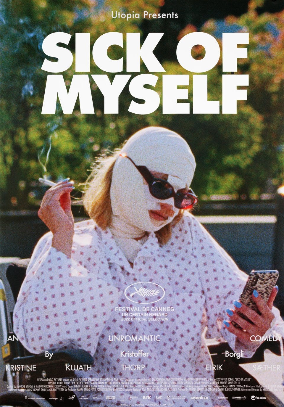 Sick of Myself Original 2023 U.S. One Sheet Movie Poster - Posteritati Movie  Poster Gallery