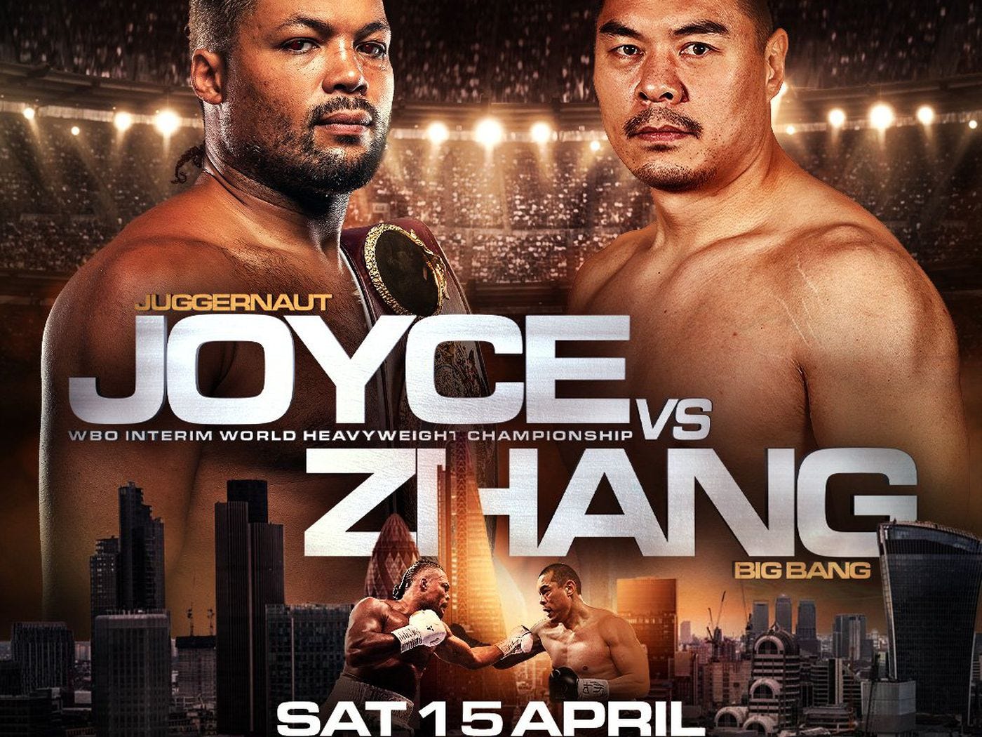 How to watch Joe Joyce vs Zhilei Zhang: Boxing schedule April 13-15 - Bad  Left Hook