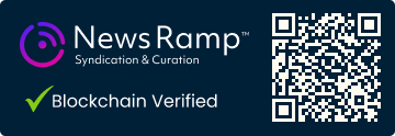 Blockchain Registration, Verification & Enhancement provided by NewsRamp™