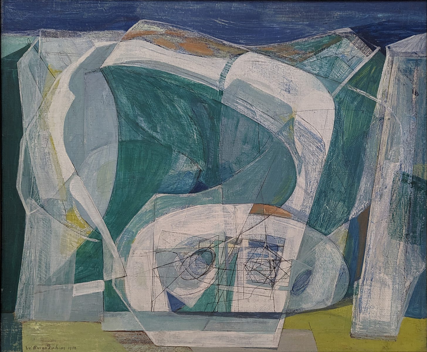 Glacier Crystal, Grindelwald 1950, Wilhelmina Barns Graham