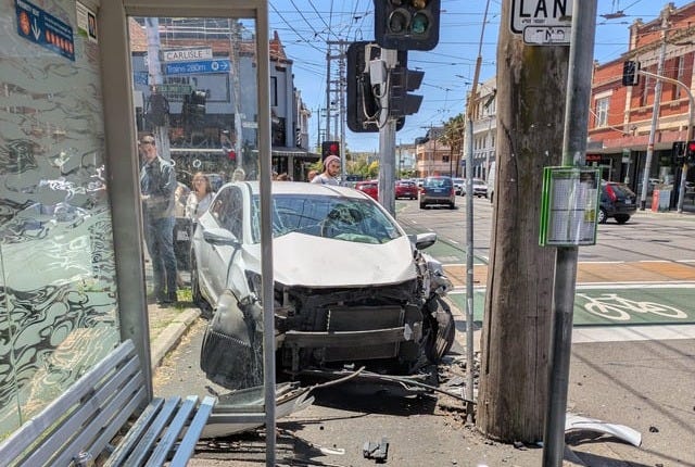 r/melbourne - So this happened on the corner of Carlisle and Chapel