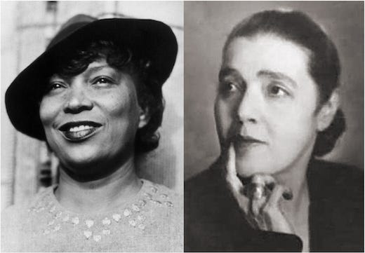 Zora Neale Hurston and Fannie Hurst