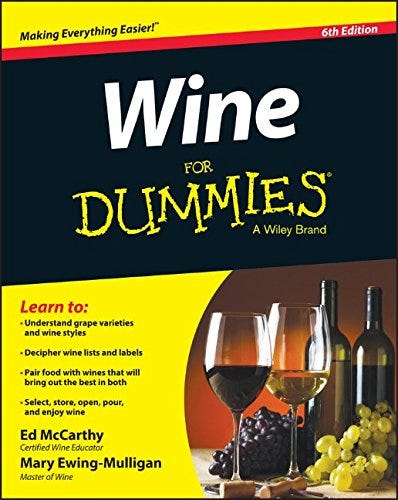 Wine For Dummies (For Dummies (Cooking))