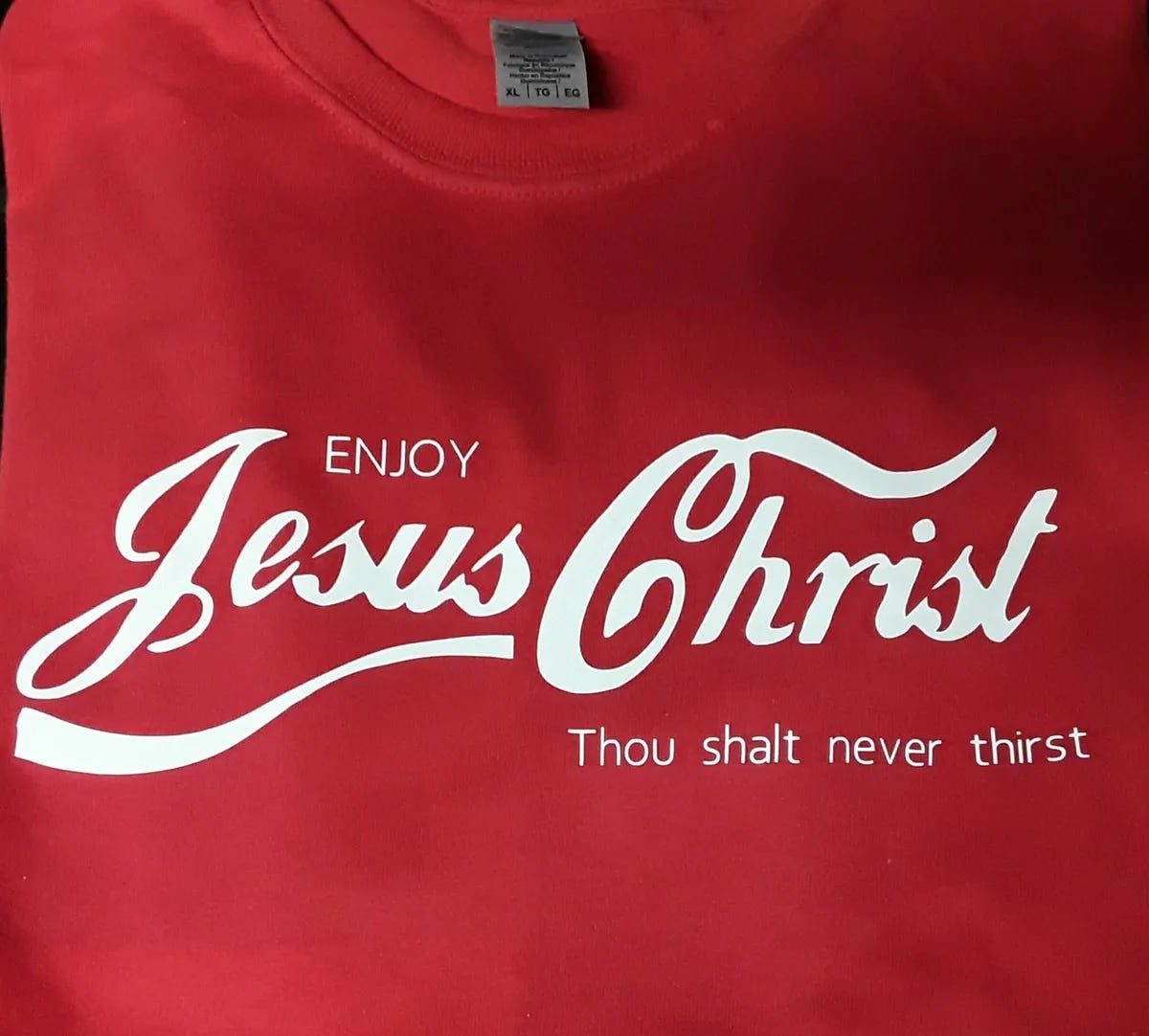 Jesus Christ in Coca Cola Font | eBay