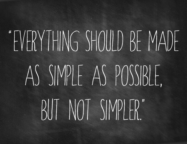 Albert Einstein Quotes Simplify | geburtstagswünsche zitate weisheiten