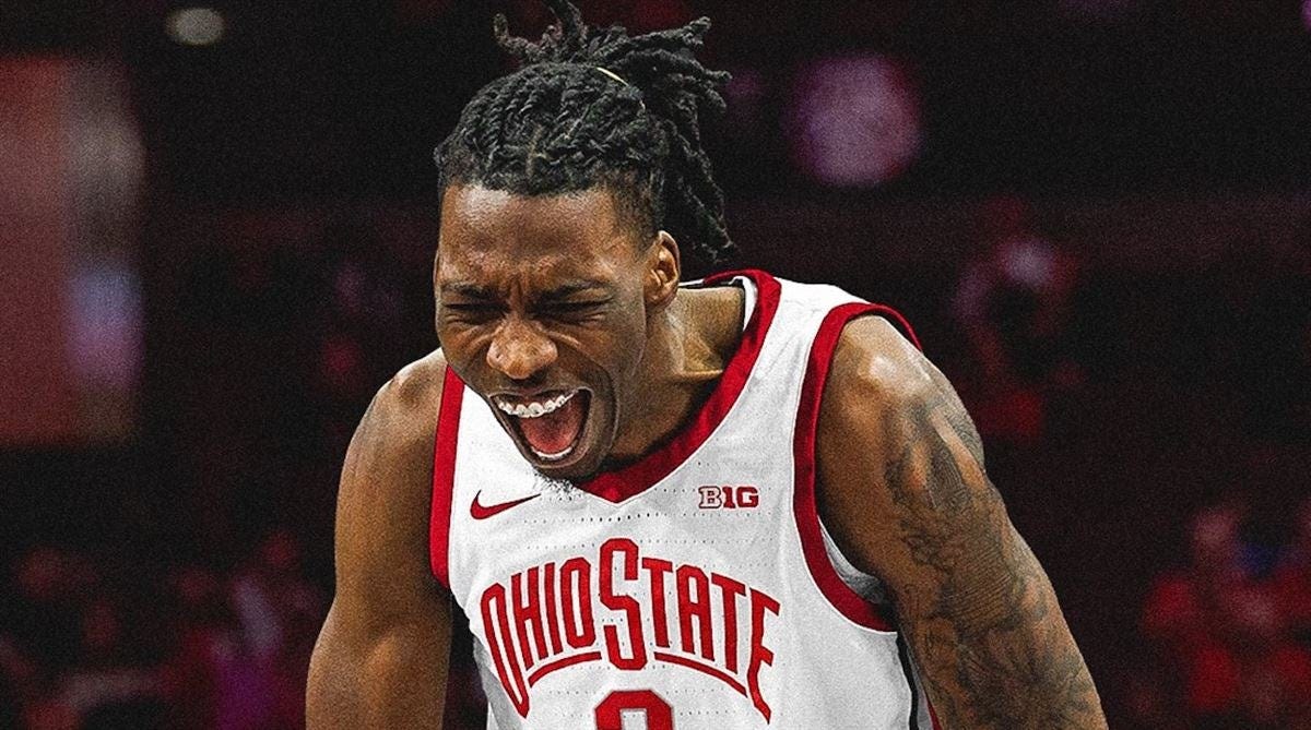 Ohio State incoming transfer Aaron Bradshaw projected for 2025 NBA Draft  lottery