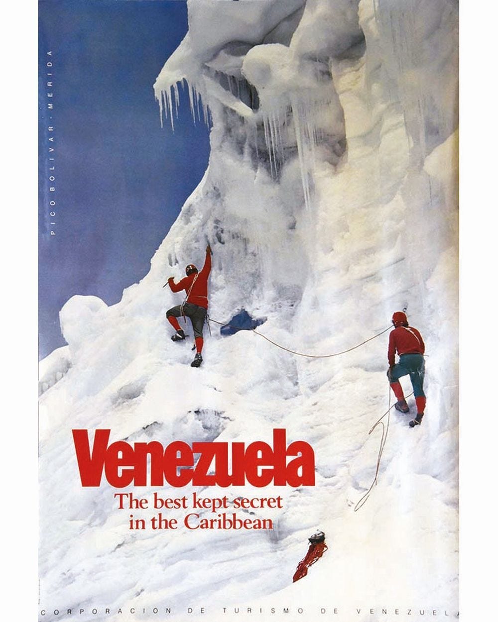 Sold at Auction: Venezuela the best kept secret in the Caribbean Pico  Bolivar Merida vers 1970 | Venezuela, Merida, Caribbean