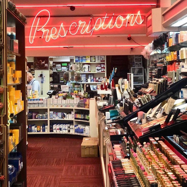 V I C K I A R C H E R on Instagram: “My fave pharmacy in New York, Zitomer  is full of every beauty potion known to man. I love a “miracle” as much as  the next …