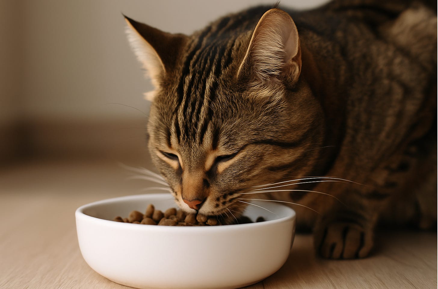 Cat Eating