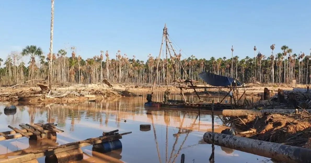 Minería ilegal opera en 18 áreas nacionales protegidas_