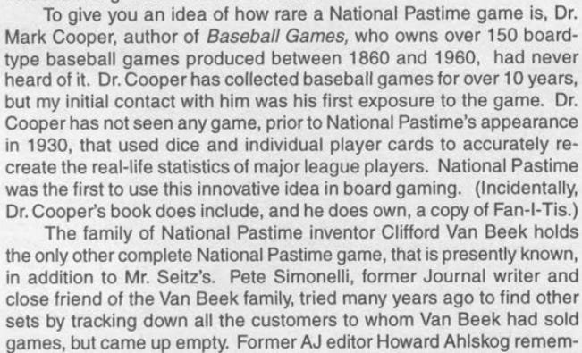 1997 APBA Journal