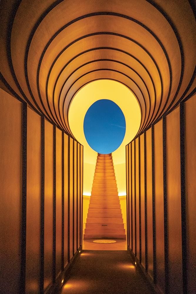 James Turrell's New Masterpiece in the Desert - WSJ