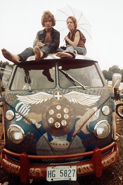 Woodstock '69 featured Hendrix, Santana, hippies in Bethel, NY