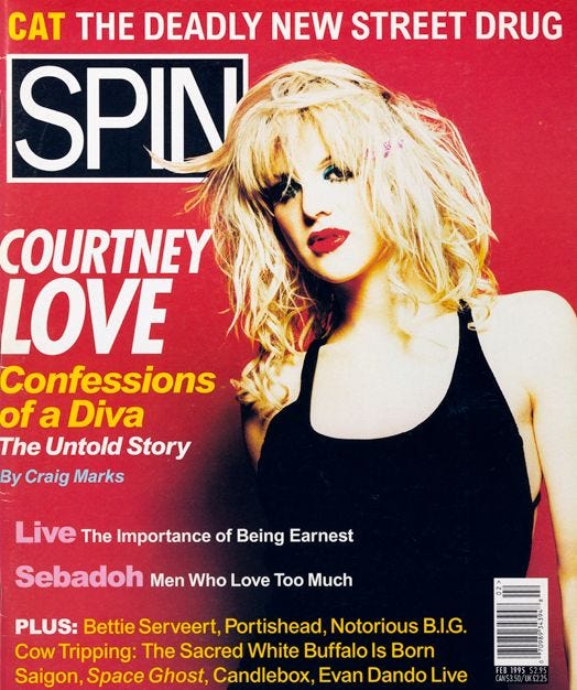 February 1995 | Courtney love, Spin magazine, Courtney