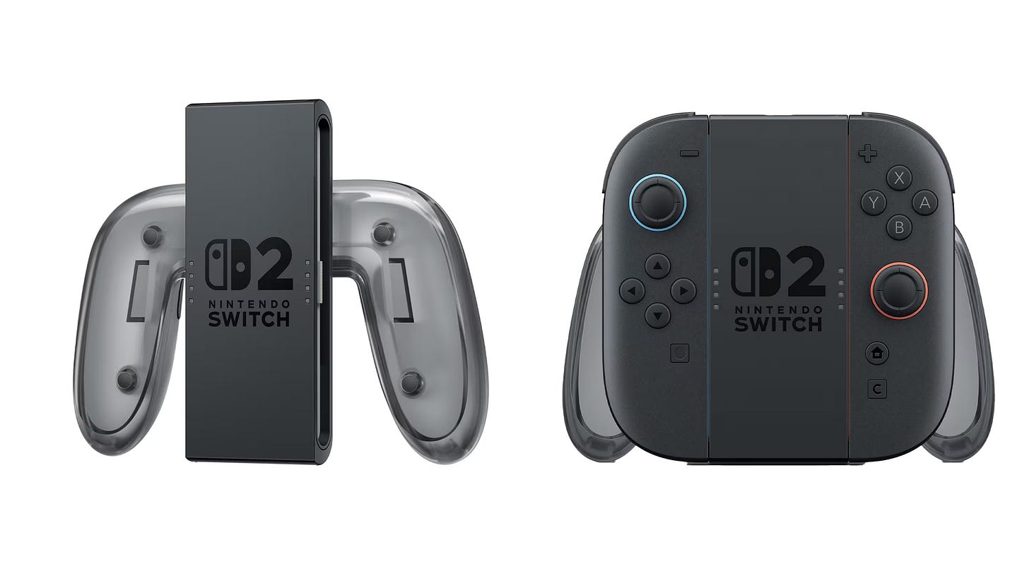 Joy-Con 2 Mengisi Genggam