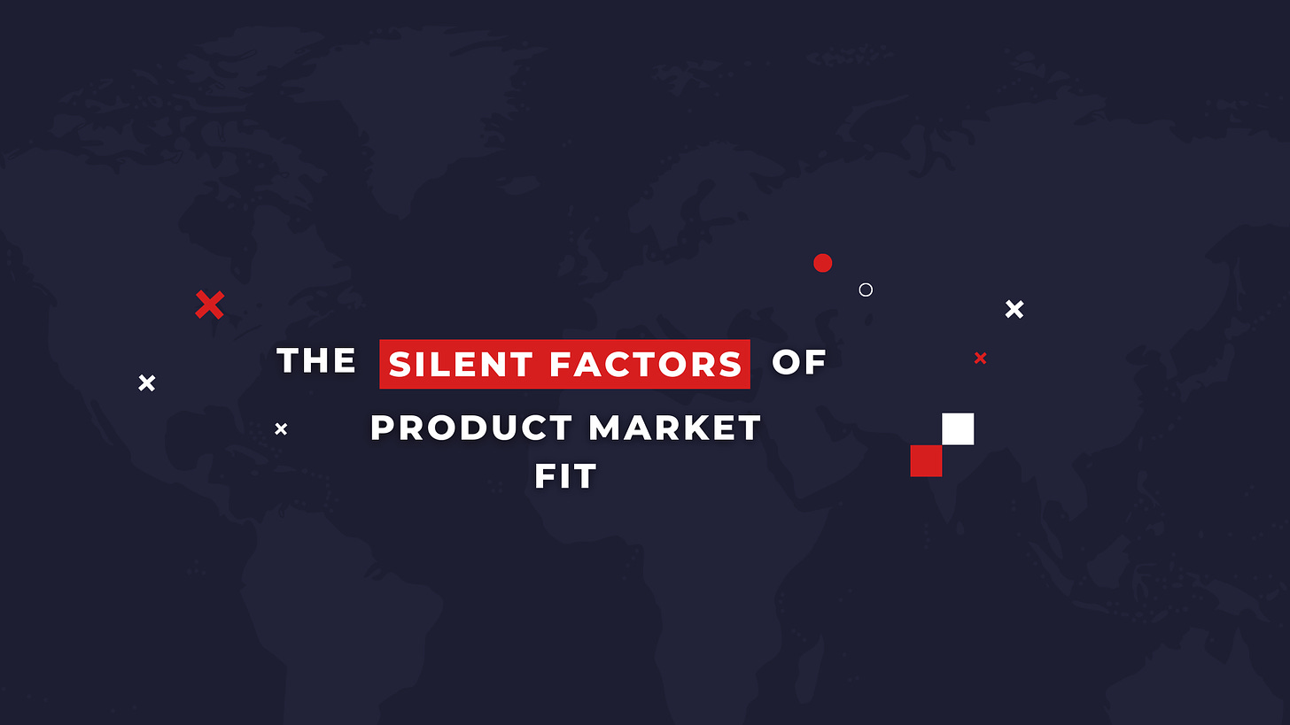 THE SILENT FACTORS OF PRODUCT MARKET FIT BY GOODNESS KAYODE