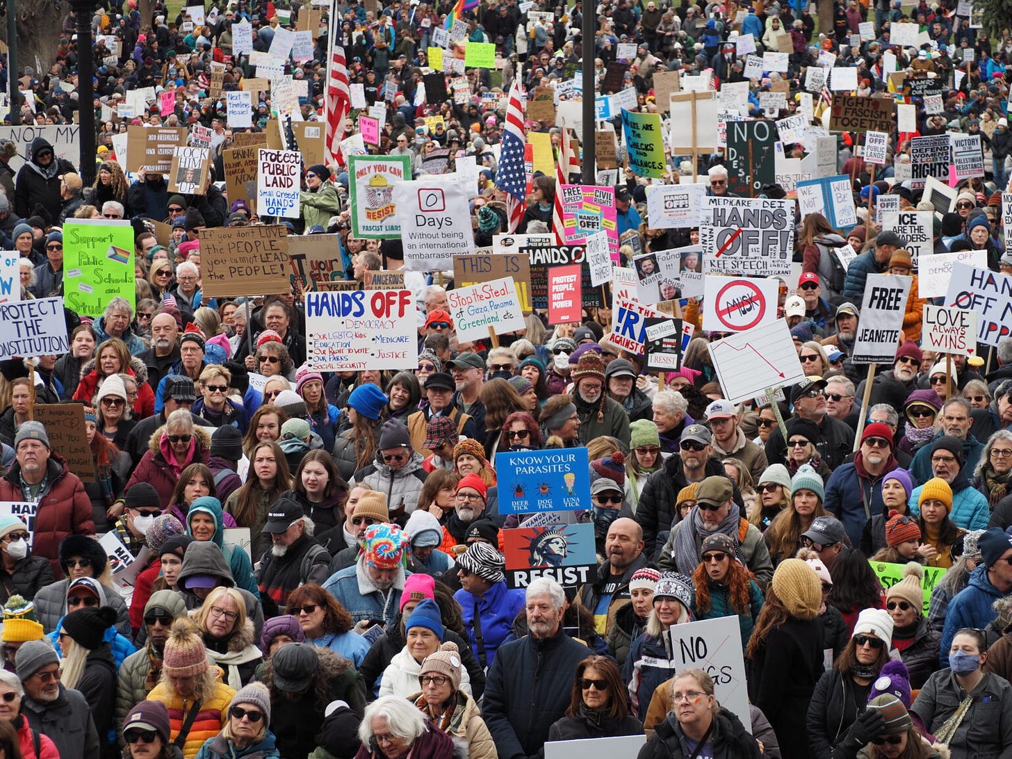 Protest against Trump brings about 8,000 people to Colorado Capitol •  Colorado Newsline