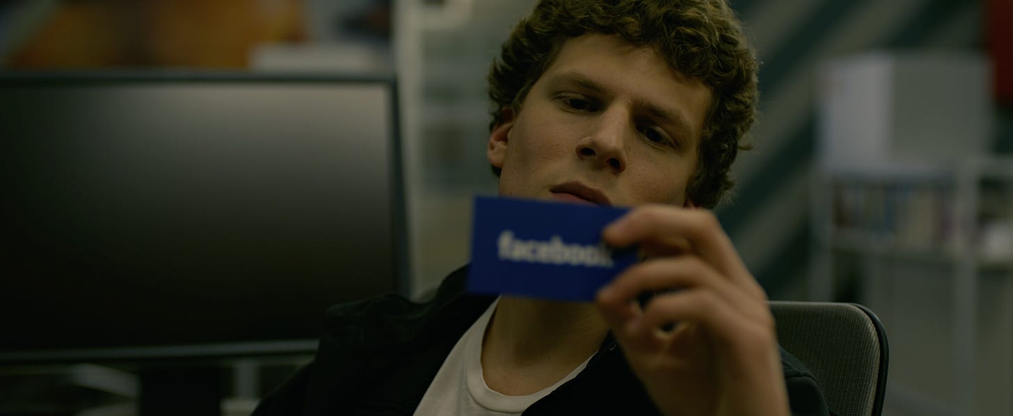 Review: Jesse Eisenberg in The Social Network — The Statuesque