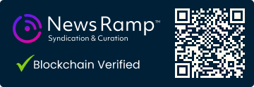 Blockchain Registration, Verification & Enhancement provided by NewsRamp™