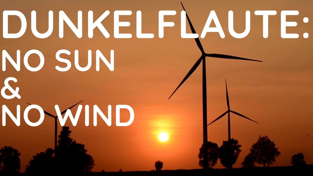 Dunkelflaute: Renewable Energy's Dark Lull - YouTube