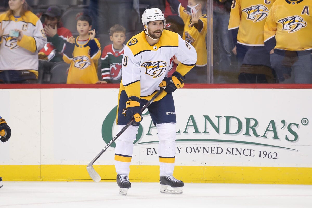 Filip Forsberg Nashville Predators