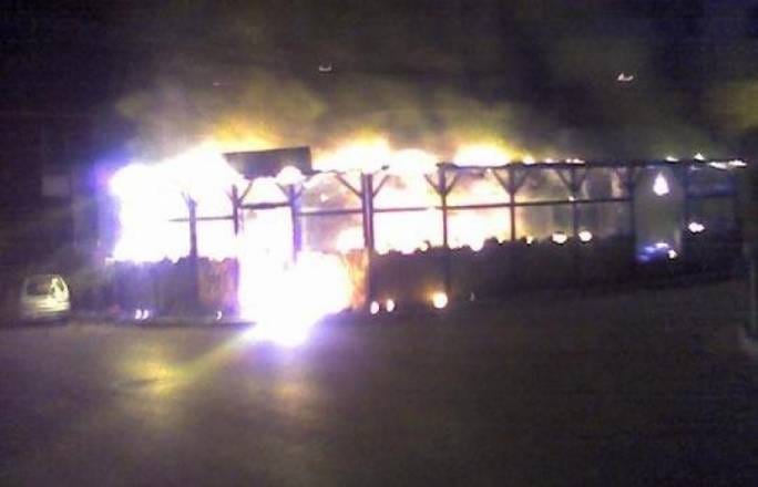 In the news: the Hannibal restaurant where Camilleri and Degiorgio met, consumed by flames in 2009