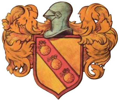File:Coat of arms of the van der Beurze family.svg