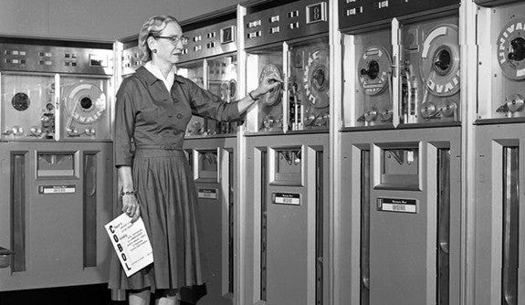 Grace Murray Hopper (1906-1992): A legacy of innovation and service |  YaleNews