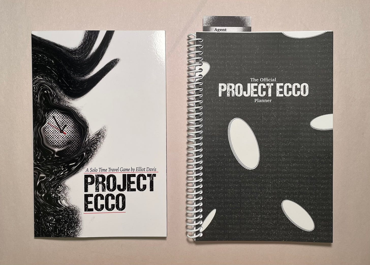 Project ECCO main game book and planner