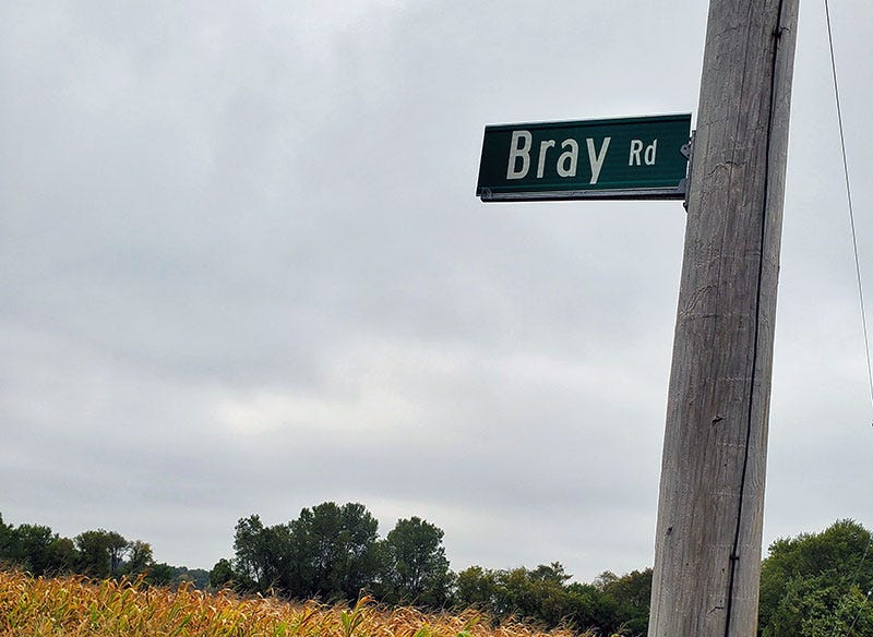 Bray Road in Elkhorn, WI