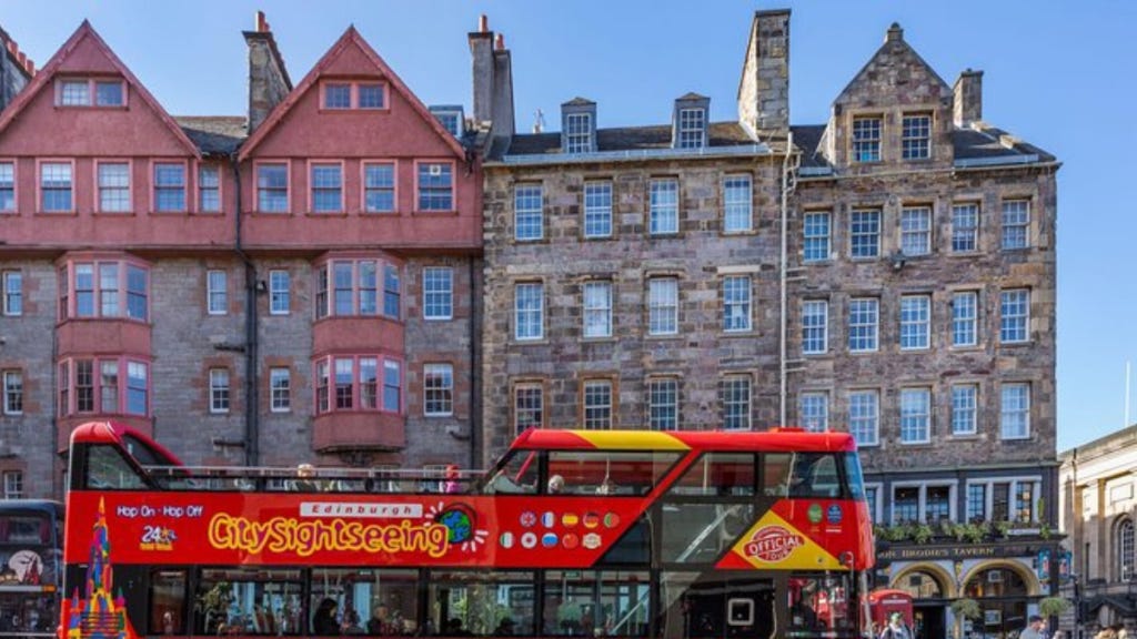 Edinburgh Hop-On Hop-Off Bus