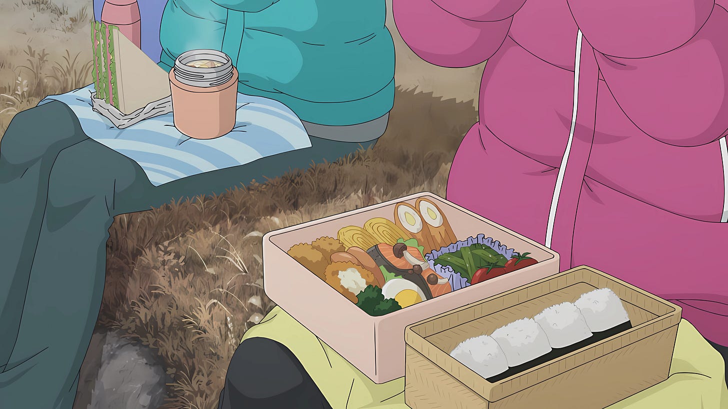 An image added on Nov 18, 2024. May present: laid-back camp, anime, yoh asakura.