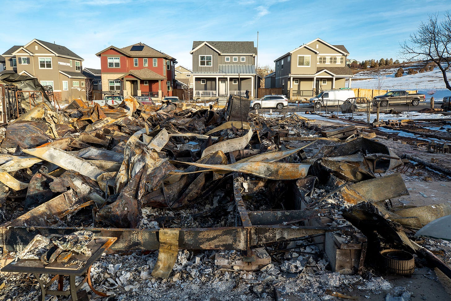 Marshall Fire destruction