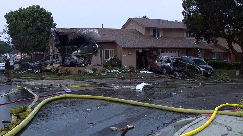 Multiple deaths after plane crashes into San Diego military neighborhood, setting 15 homes on fire | KTVU FOX 2 Multiple deaths after plane crashes into San Diego military neighborhood, setting 15 homes on fire | KTVU FOX 2