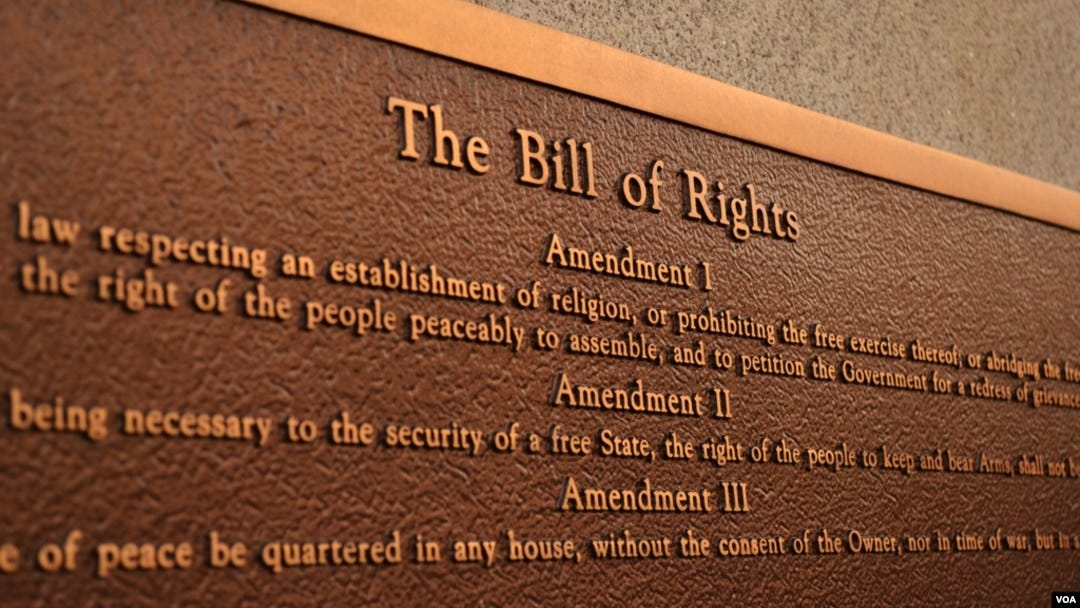 What Does the Bill of Rights Say?
