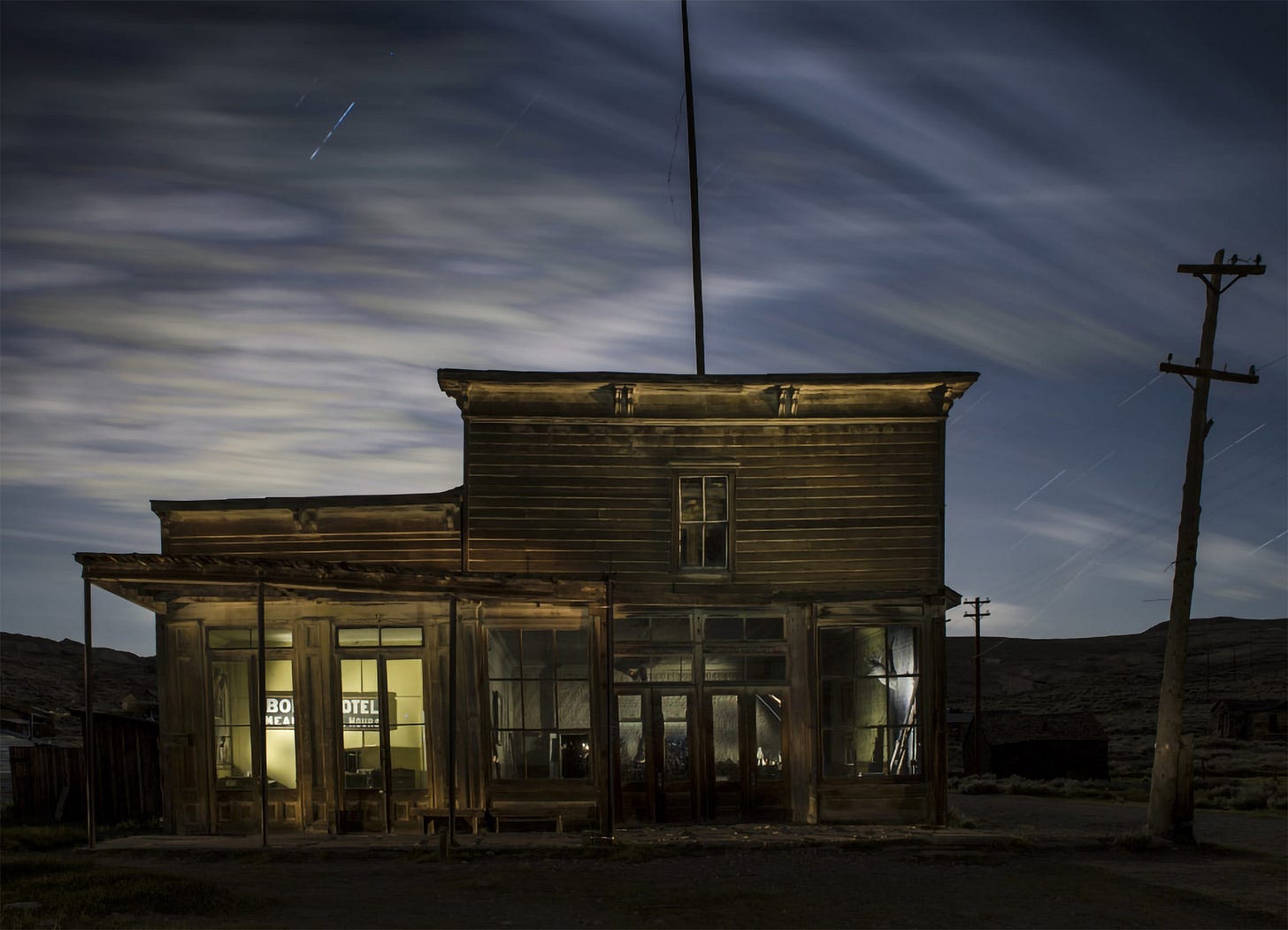 Image of the Bodie Hotel by JLeditor, CC BY-SA 3.0, via Wikimedia Commons Image of the Bodie Hotel by JLeditor, CC BY-SA 3.0, via Wikimedia Commons