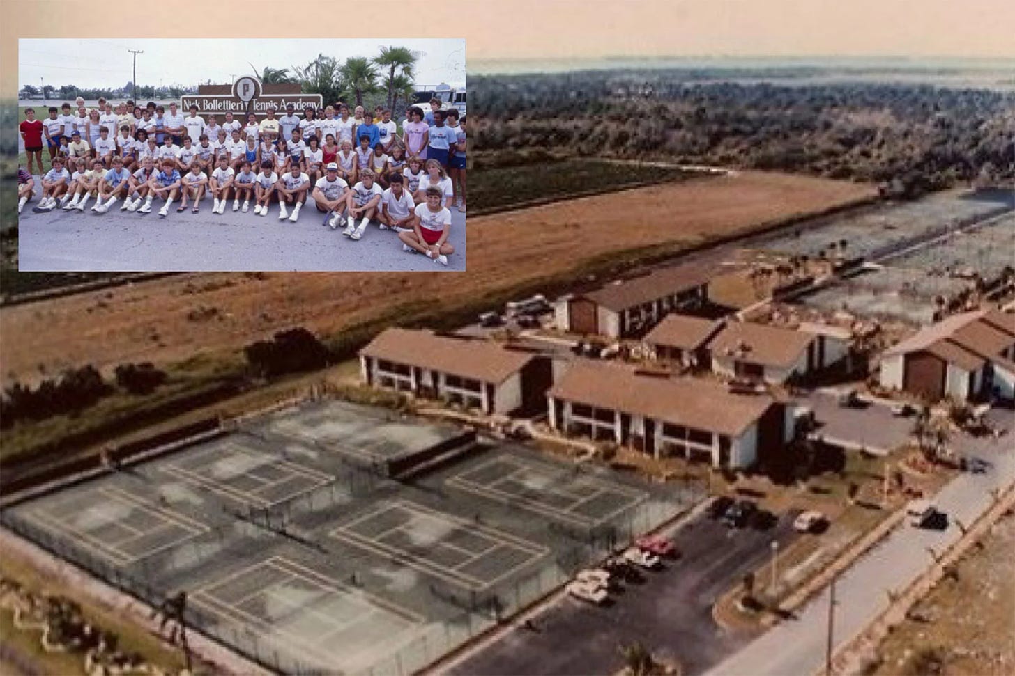 img tennis in the 1980's