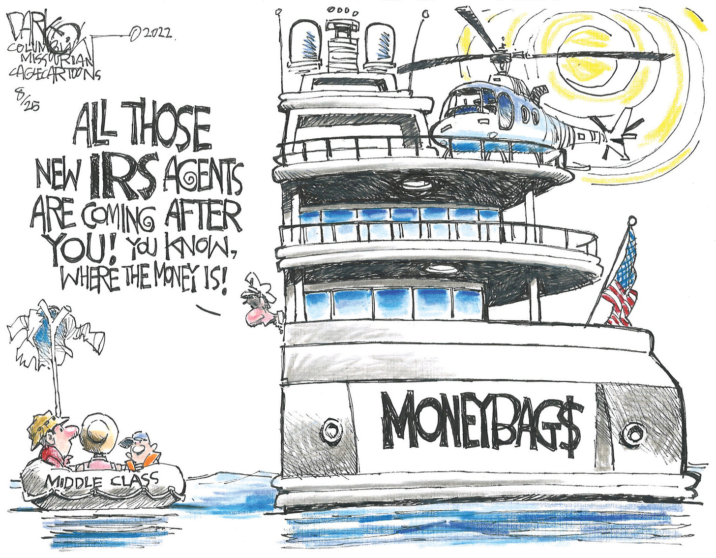 Republicans attack the IRS so their billionaire donors do not get audited for tax evasion.