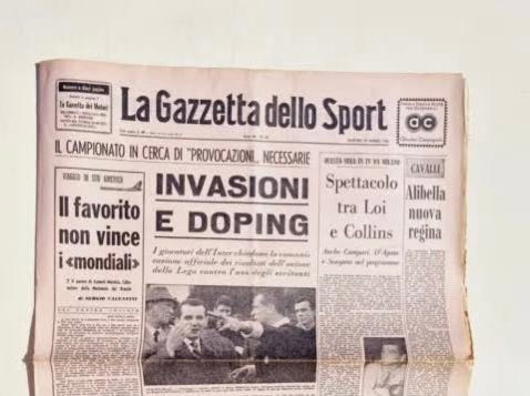 La Gazzetta Dello Sport reports on Doping