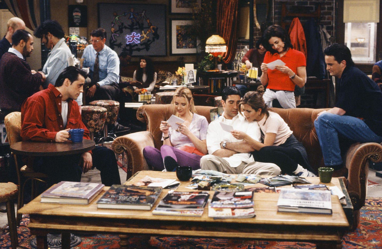 This Is EXACTLY How Much Coffee Each 'Friends' Character Drank