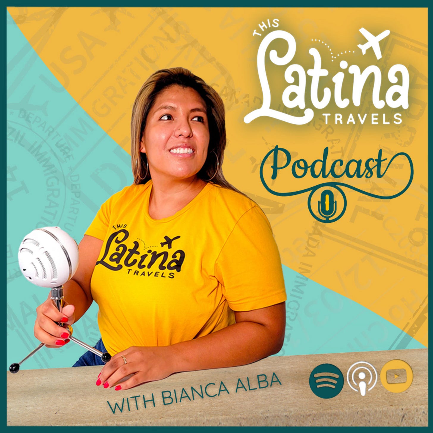 This Latina Travels podcast cover art