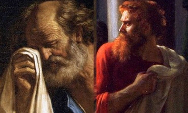 The Tears of Peter and the Despair of Judas – Benedictine College Media &  Culture