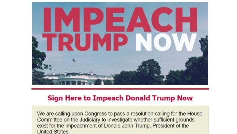 impeach donald trump 2018